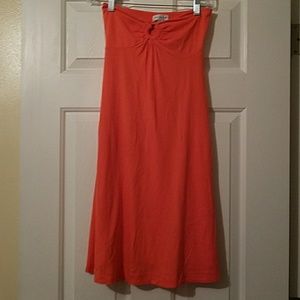 Strapless AE dress